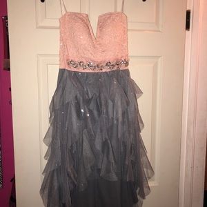 High-low homecoming dress